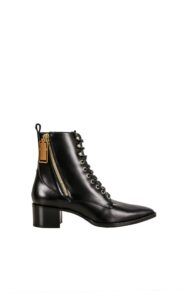 Botki Elisabetta Franchi Logo Nero