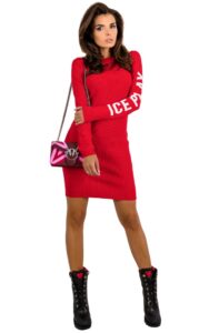 Sukienka Ice Play Logo Red
