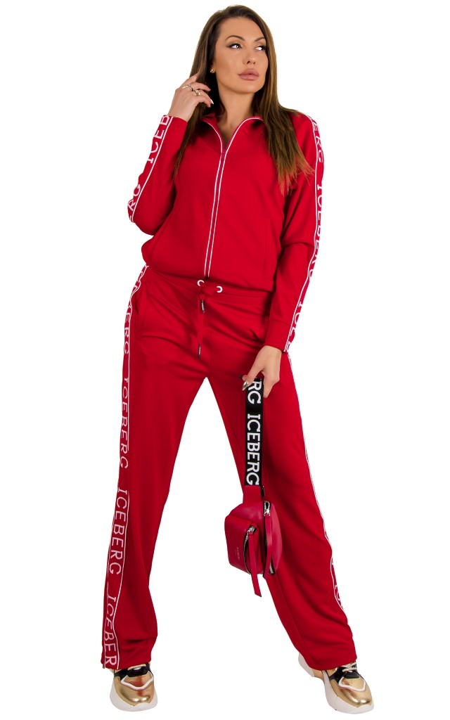 Bluza Iceberg Donna Lampas Deep Red