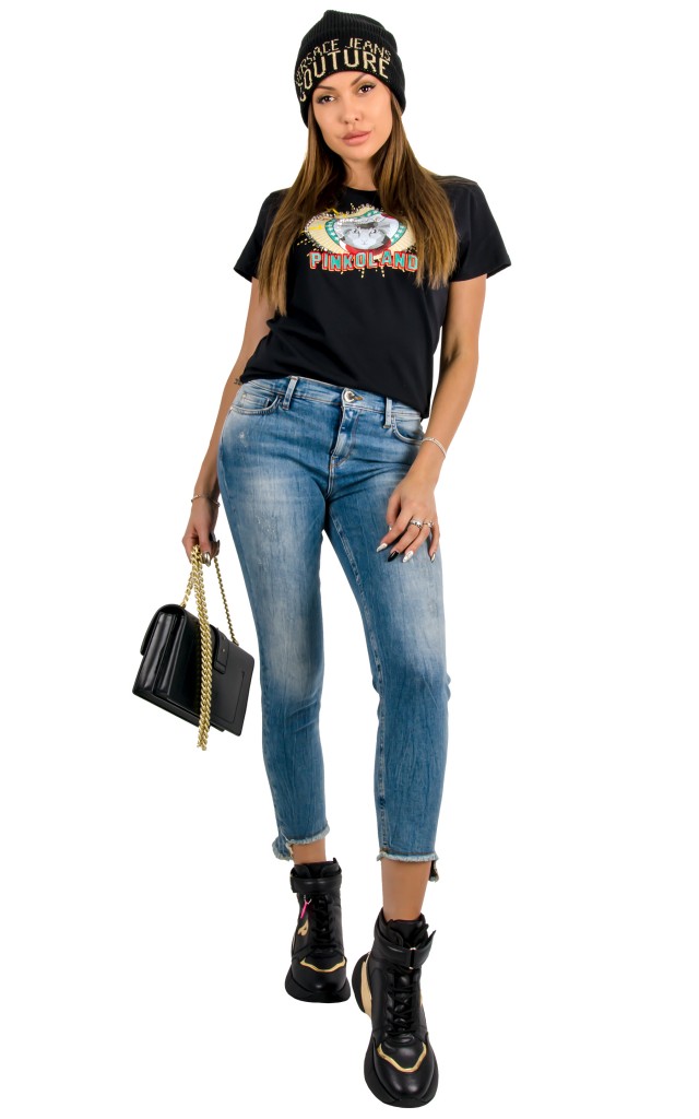 Jeansy Pinko Sabrina 13 Skinny Blue