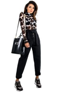 Golf MSGM Transparent Heart Nero Bianco