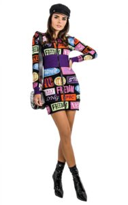 Sukienka Versace Jeans Couture Coloful