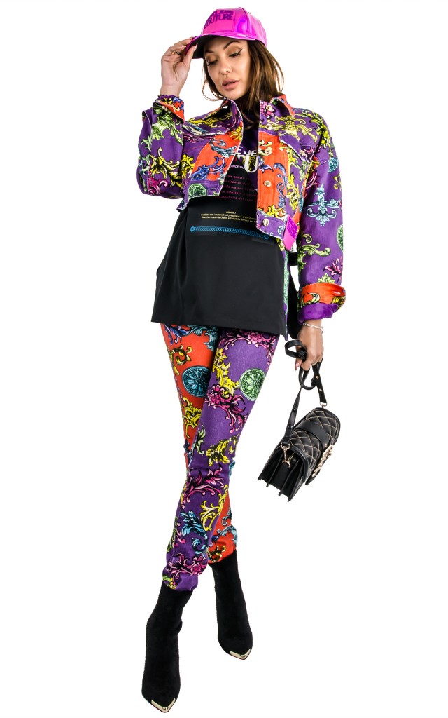 Kurtka Jeans Versace Jeans Couture Color Baroque