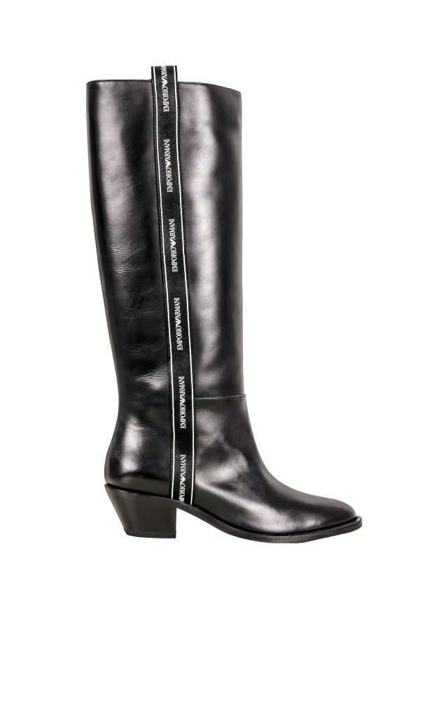 Kozaki Emporio Armani Black