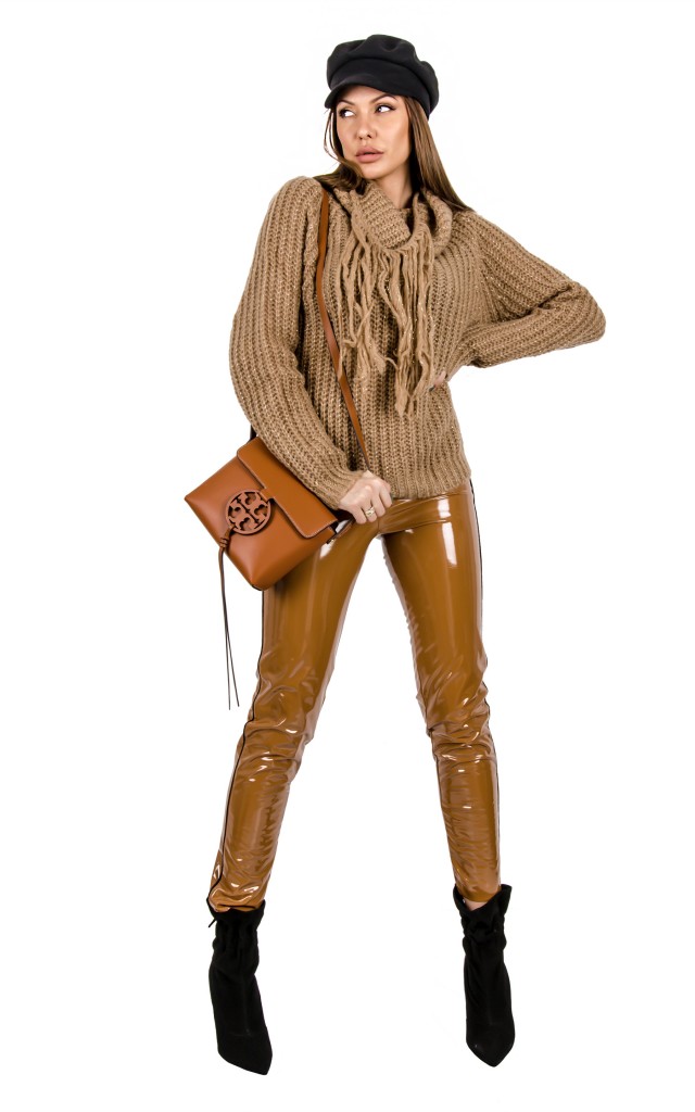 Sweter Golf Jijil Cammello Oro
