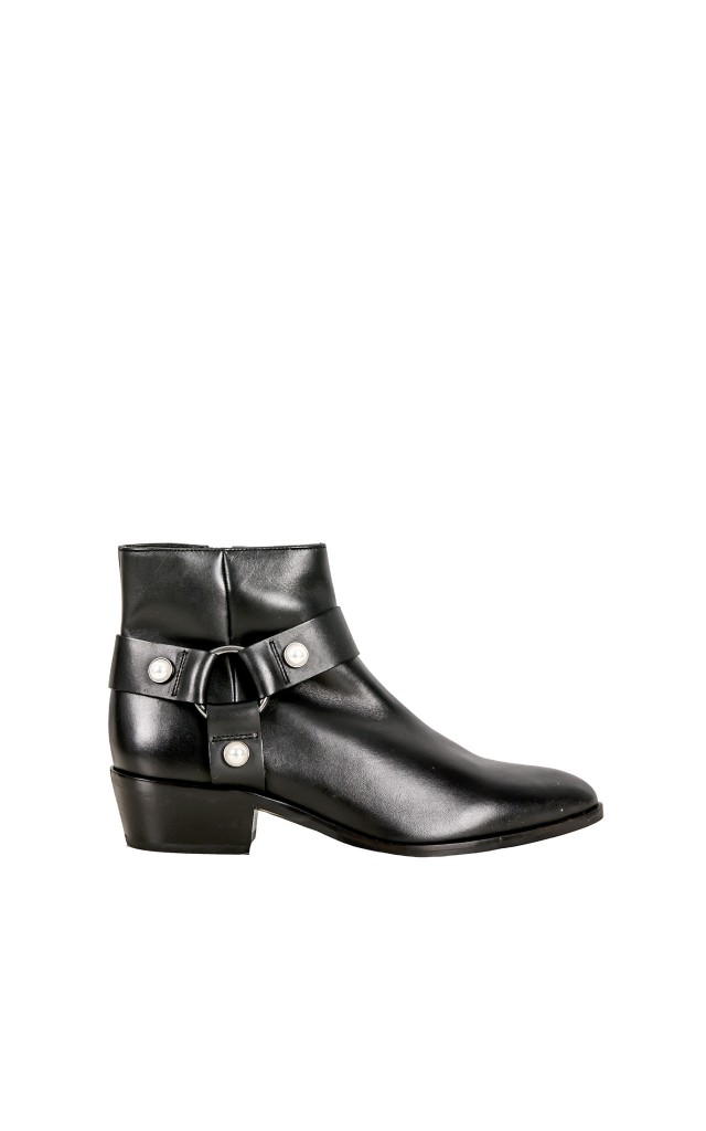 Botki Tronchetto Twn Set Pearl Nero