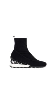 Sneakersy Reiko Velour Le Silla Nero
