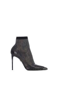Szpilki Botki Gilda Le Silla Stocking Nero