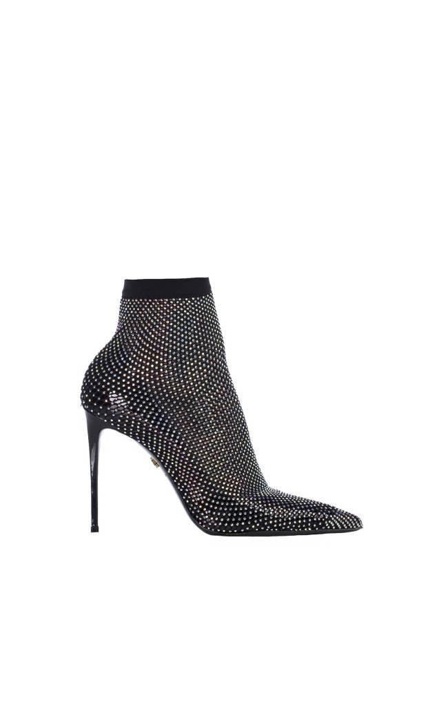 Szpilki Botki Gilda Le Silla Stocking Nero
