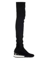 Sneakersy Long Reiko Velour Le Silla Nero