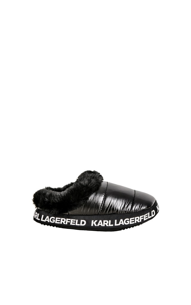 Slippersy Karl Puff Arktik Black