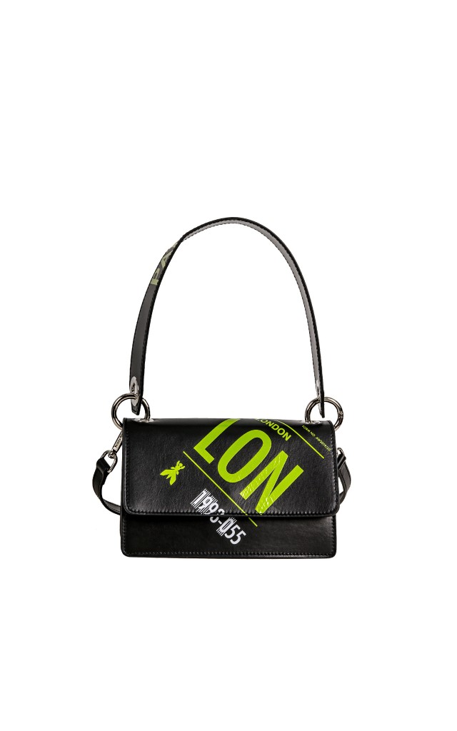 Torebka Patrizia Leather London Nero
