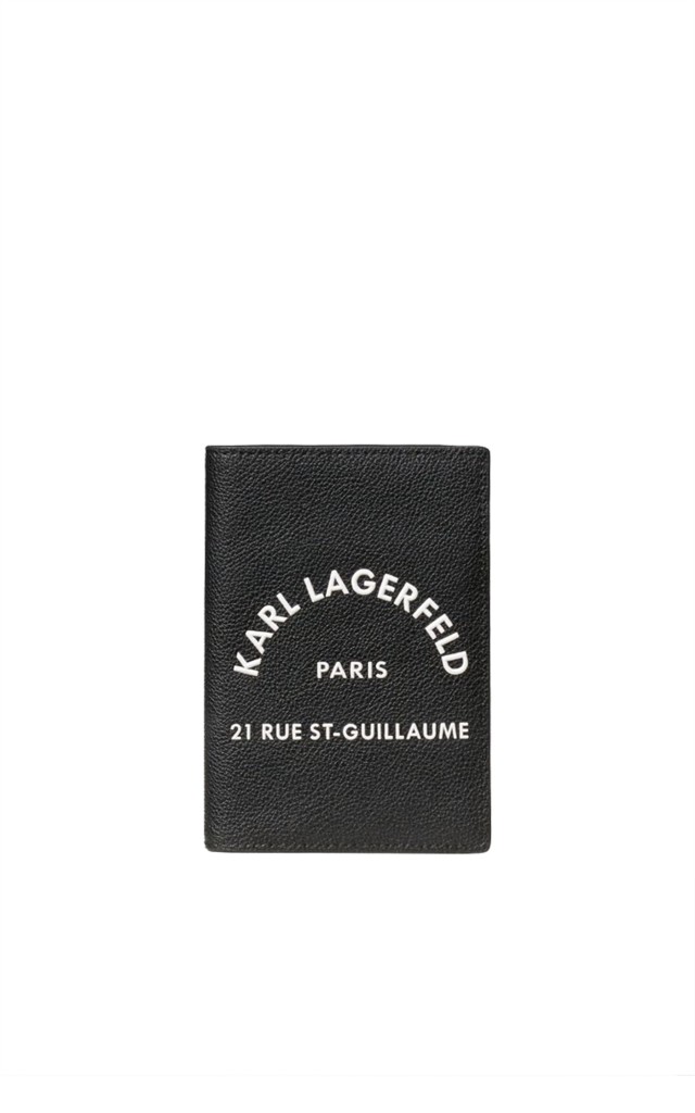 Etui Document Karl Lagerfeld Leather Black