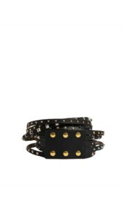 Pasek Twin Set ćwieki Nero