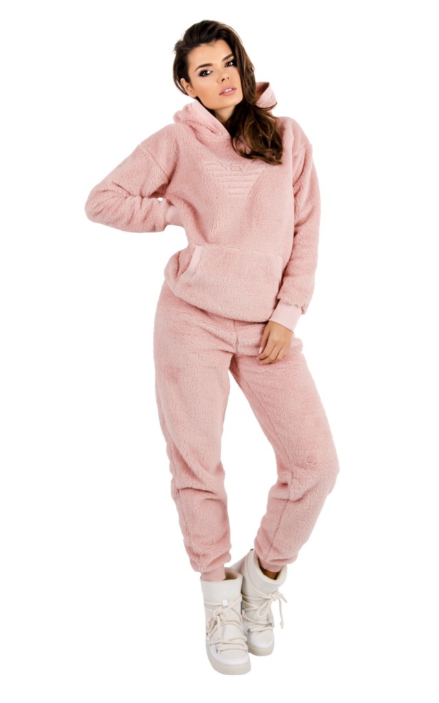 Spodnie Teddy Armani Pink
