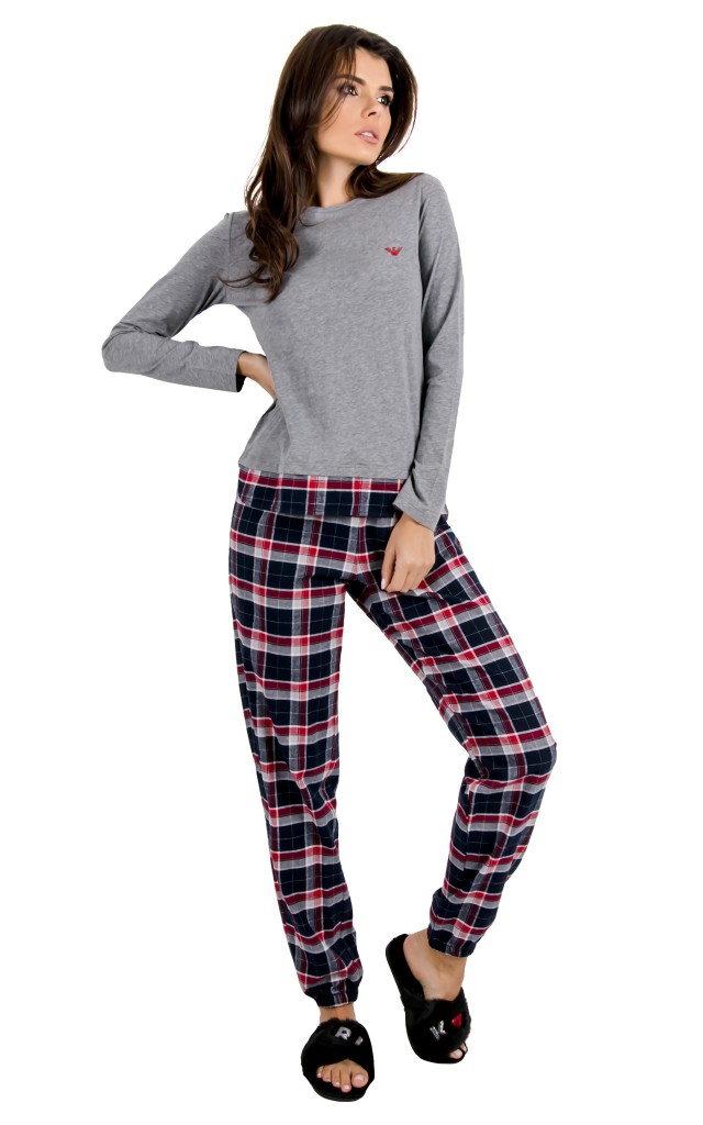 T-shirt Emporio Loungewear Grey