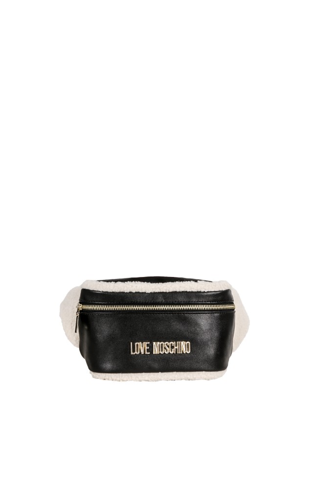 Nerka Moschino Shearling Avorio Nero