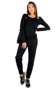 T-shirt Longsleeve Logo EA7 Black