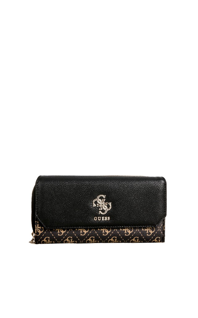 Portfel Guess Logo Brown