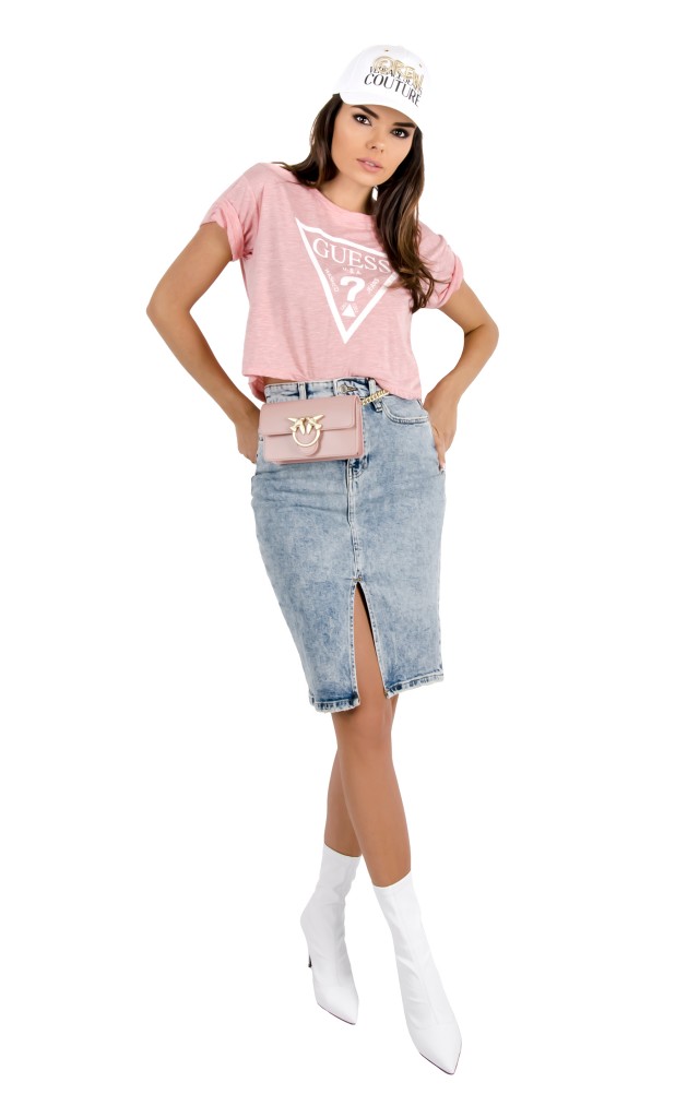 Spódnica Bleach Guess Blue