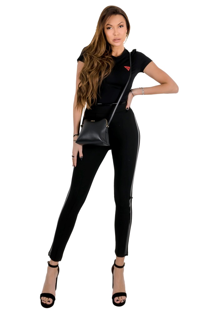 Spodnie Legginsy Guess Eco Black