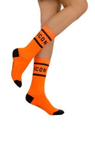 Skarpetki ICON Dsquared2 Neon Orange