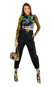 Spodnie Biscotti Pinko Black
