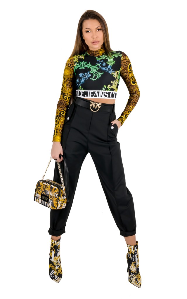 Spodnie Biscotti Pinko Black