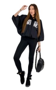 Bluza Forget Oversize Valentino Nero