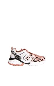 Sneakersy W Zwierzęcy Print Guess Pink