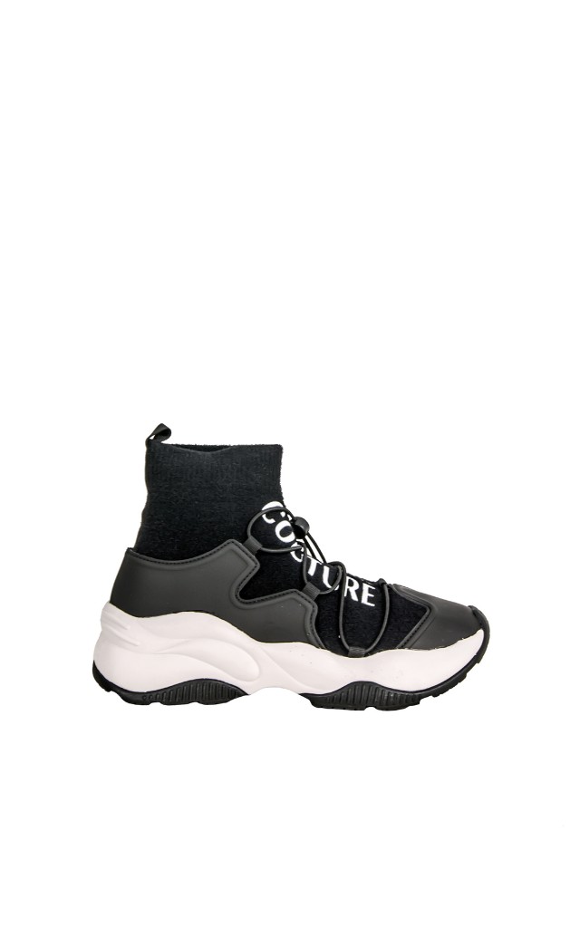 Sneakersy Running Versace Fur Black