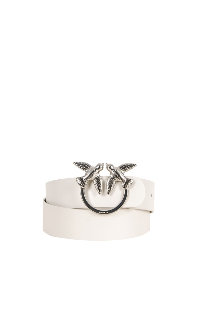 Pasek Berry Simply Pinko White