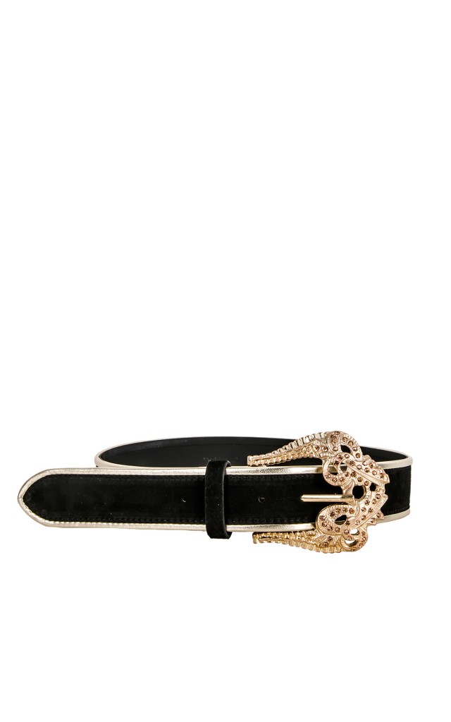 Pasek Manu Pinko Black