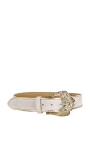 Pasek Manu Pinko White