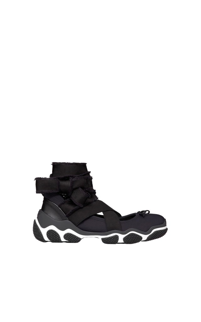 Sneakersy Red Valentino Ribbons Black