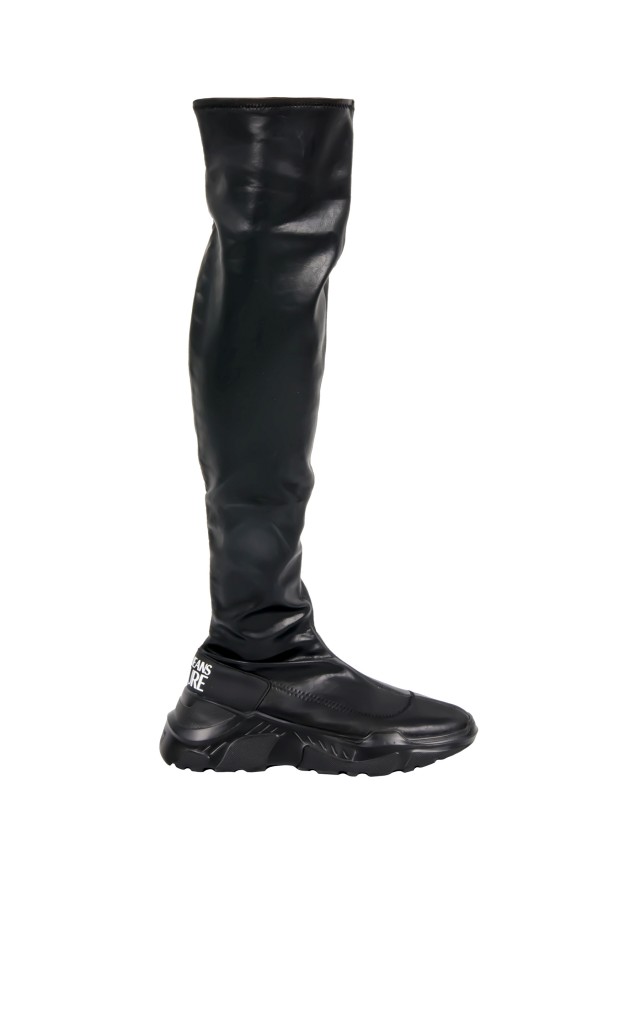 Sneakersy Speed High Versace Nero