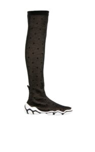 Sneakersy Valentino High Dots Nero