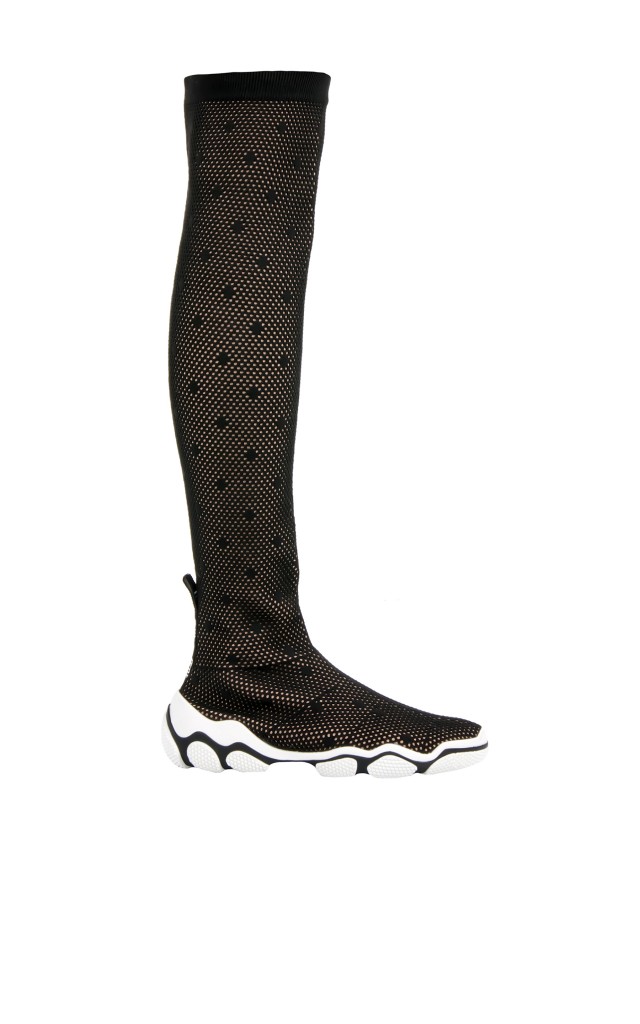Sneakersy Valentino High Dots Nero