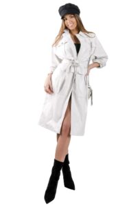 Trench Diplomatica Pinko White