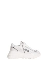 Sneakersy Leather Speed Versace White