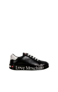 Sneakersy Cassetta Moschino Nero