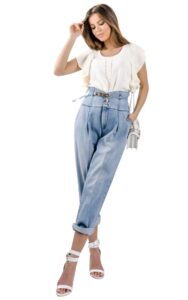 Spodnie Ariel 2 Pinko Light Blue