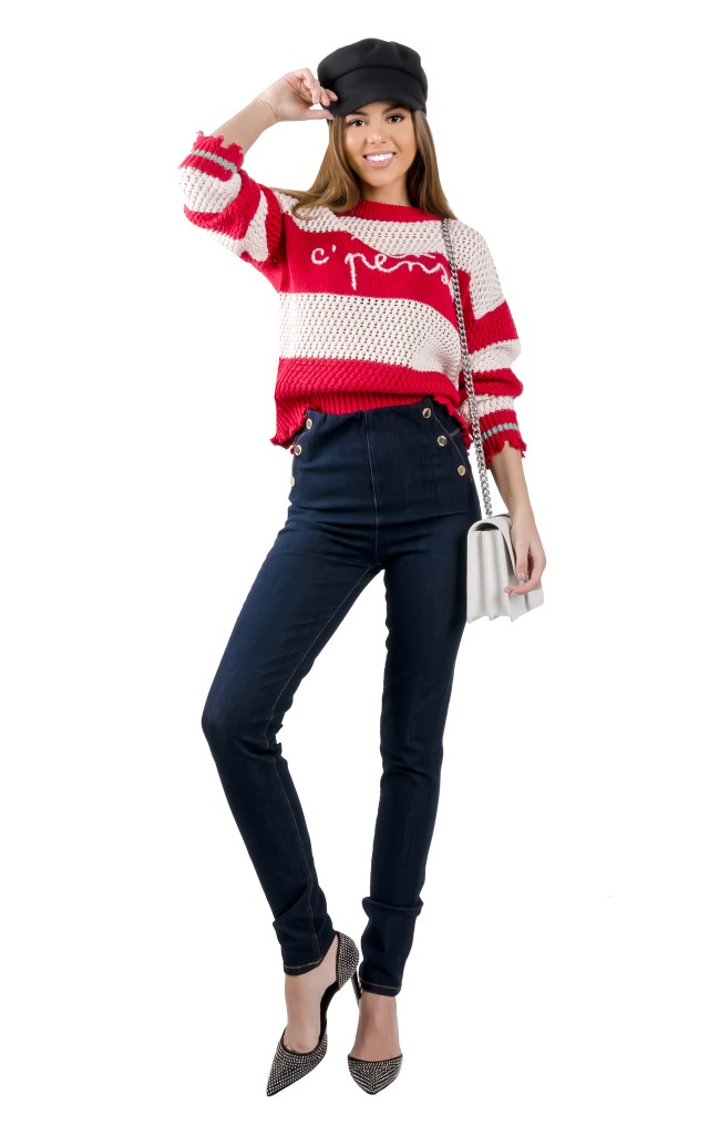 Spodnie Rinse Guess Dark Blue