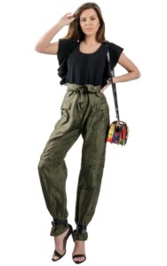 Bluzka Top Mitilo Pinko Black