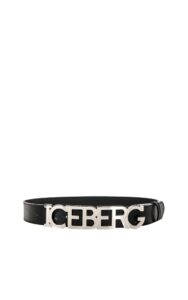 Pasek Iceberg Cintura Logo Nero