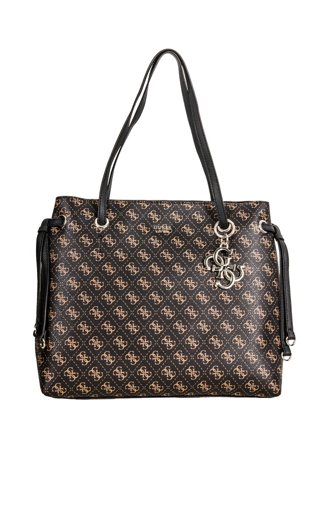 Torebka Guess Digital Maxi Brown