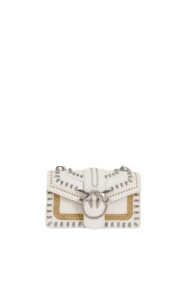 Torebka Love Mini Mix Studs Pinko White