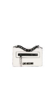 Torebka Moschino Natural Grain Bianco