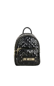 Plecak Moschino Logo Quilted Nero
