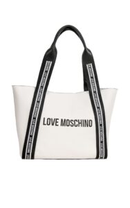 Torebka Shopper Moschino Mix Bianco